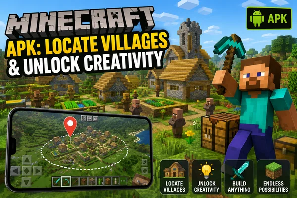 Minecraft APK: Locate Villages & Unlock Creativity
