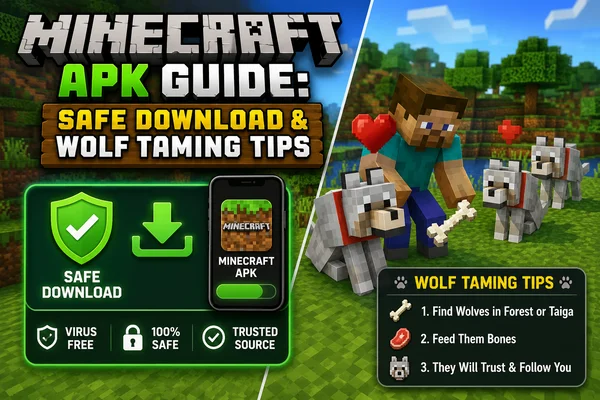 Minecraft APK Guide: Safe Download & Wolf Taming Tips