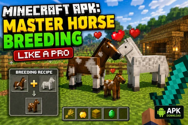 Minecraft APK: Master Horse Breeding Like a Pro